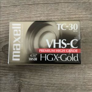 Maxell Premium high grade VHS-C Videotape
